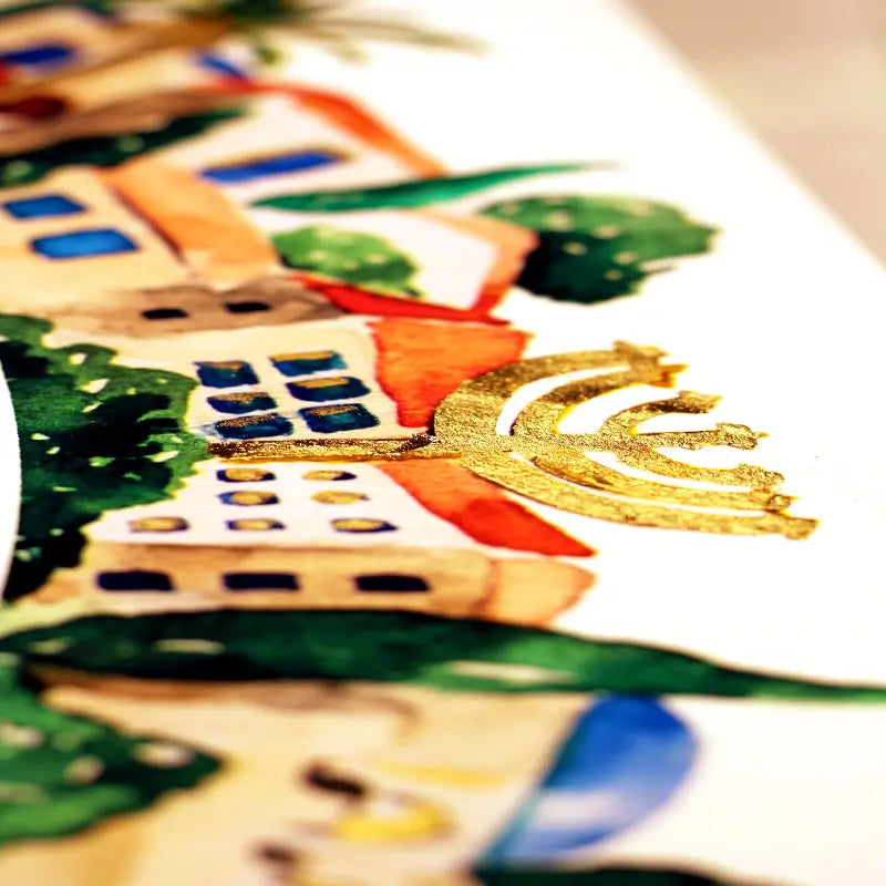 Jerusalem light of the world ketubah