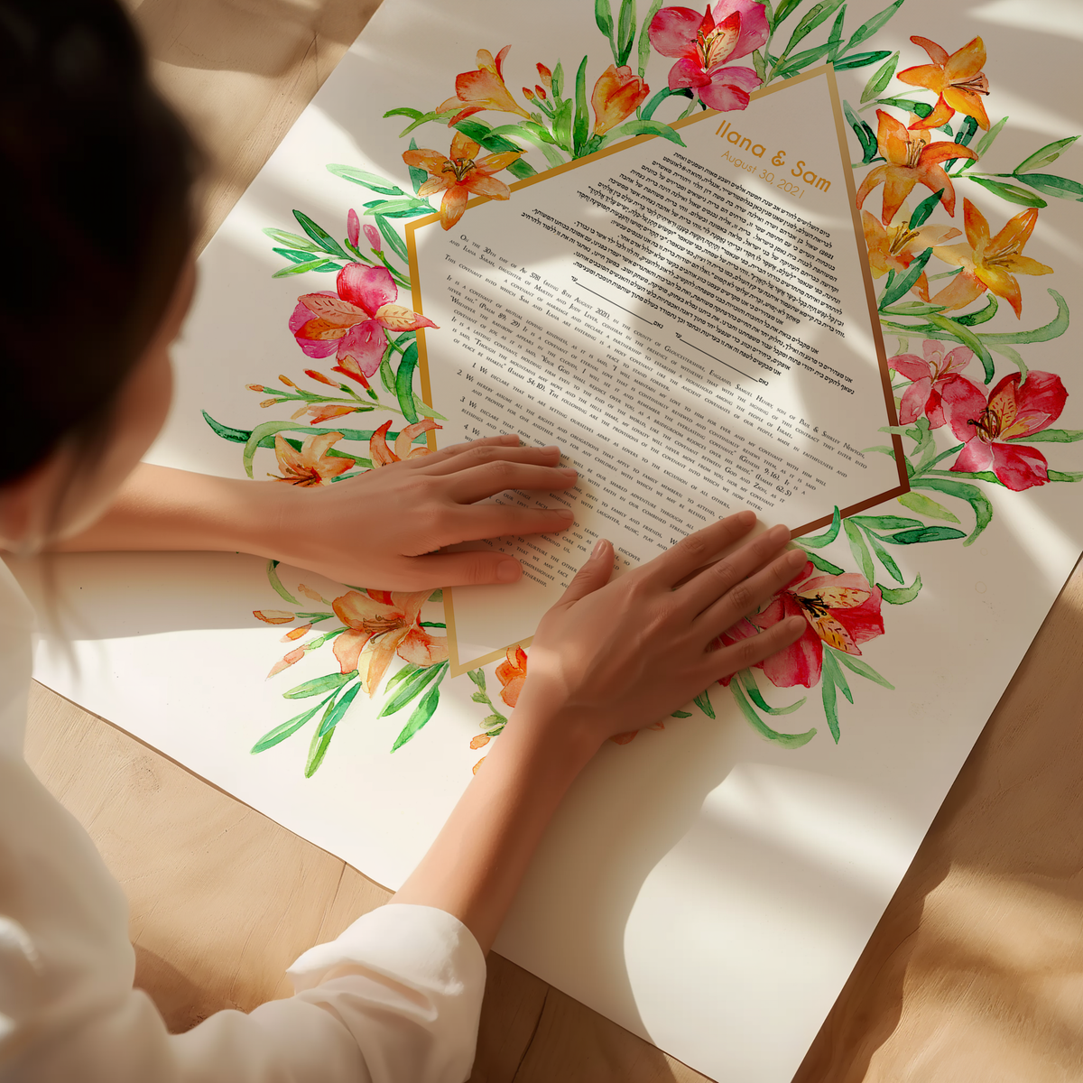 Alstroemeria ketubah