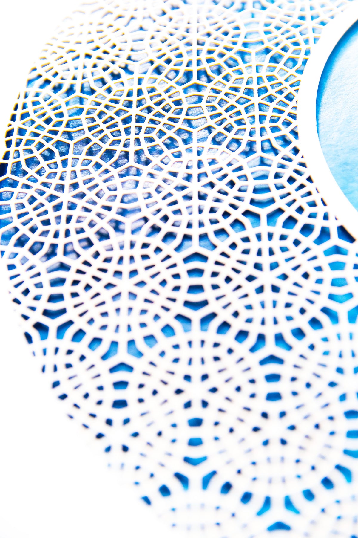 PaperCut Geometric Ketubah, Modern LaserCut ketubah