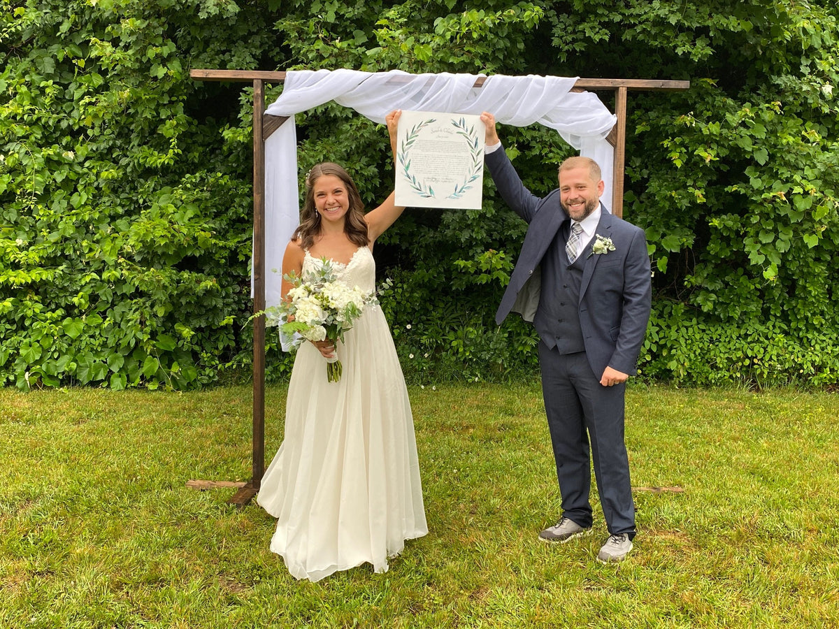 Botanical Wreath Ketubah