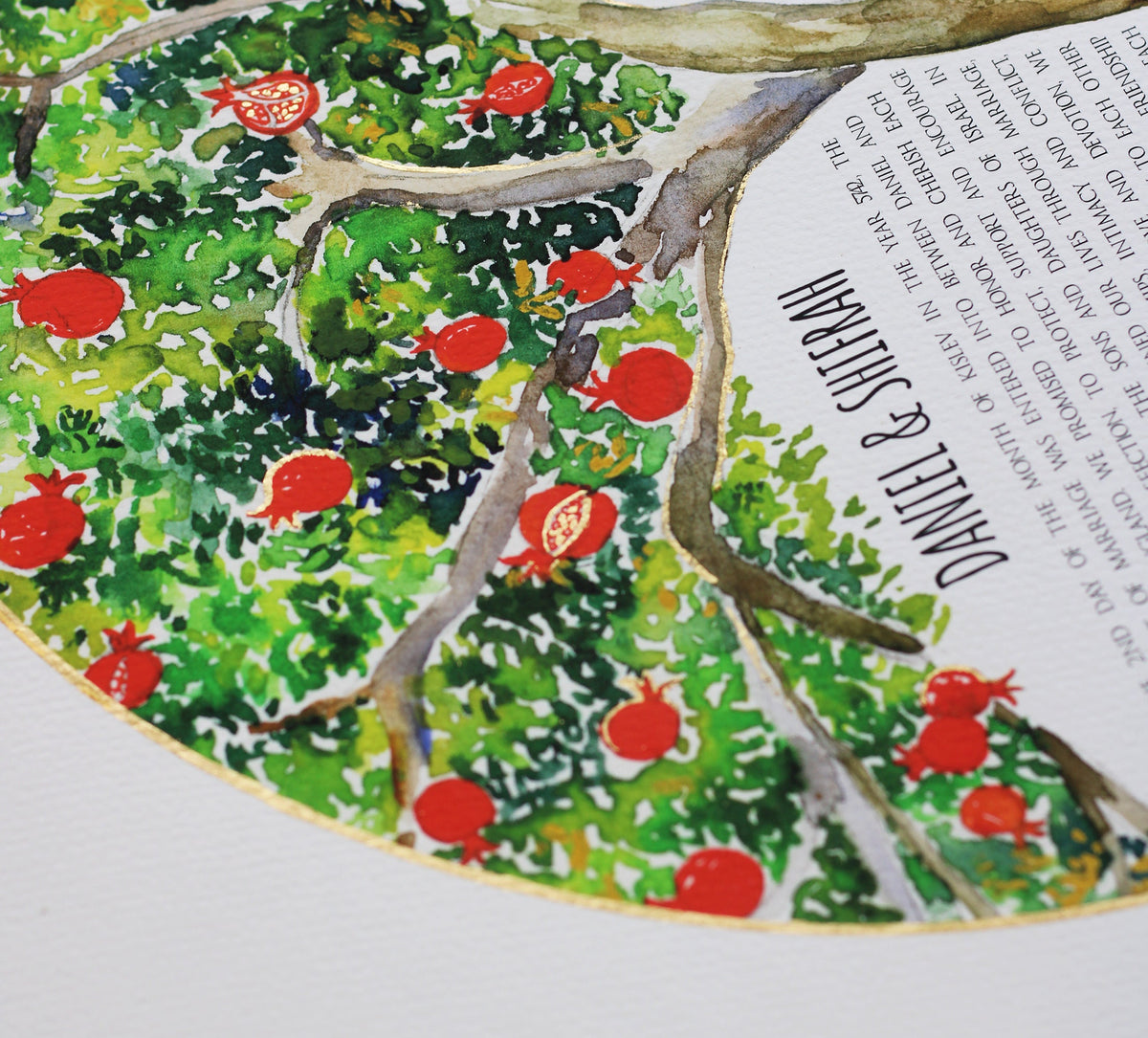 Tree ketubah Wedding Personalizes Ketubah Custom Interfaith Ketubah Orthodox Ketubah Jewish Wedding Certificate