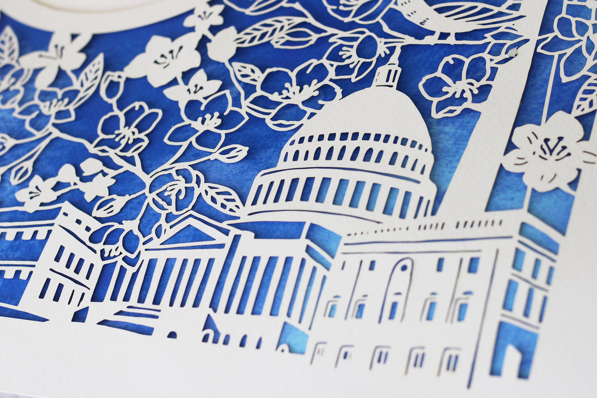 Papercut Custom Ketubah, Custom Wedding Certificate, Interfaith wedding