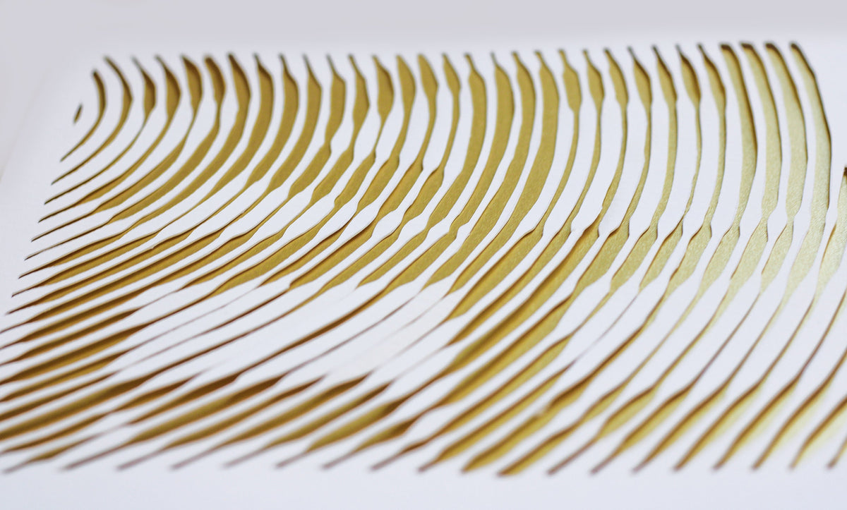 AHAVA Papercut Minimalist Ketubah