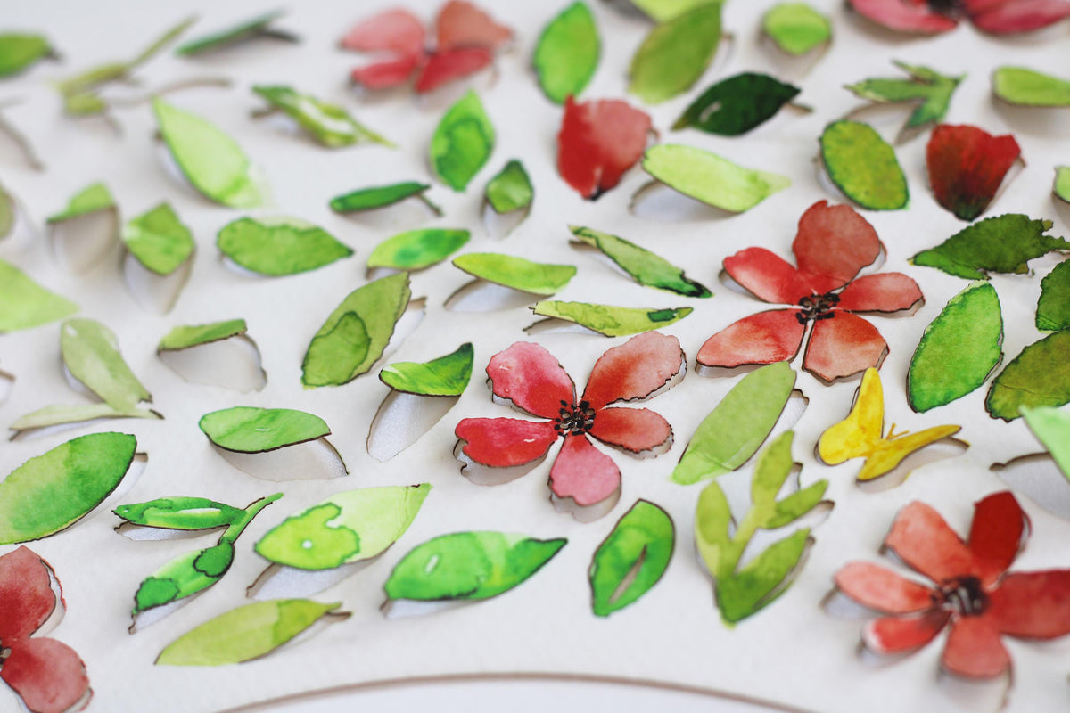 NIR OZ Ketubah, Papercut 3d Ketubah