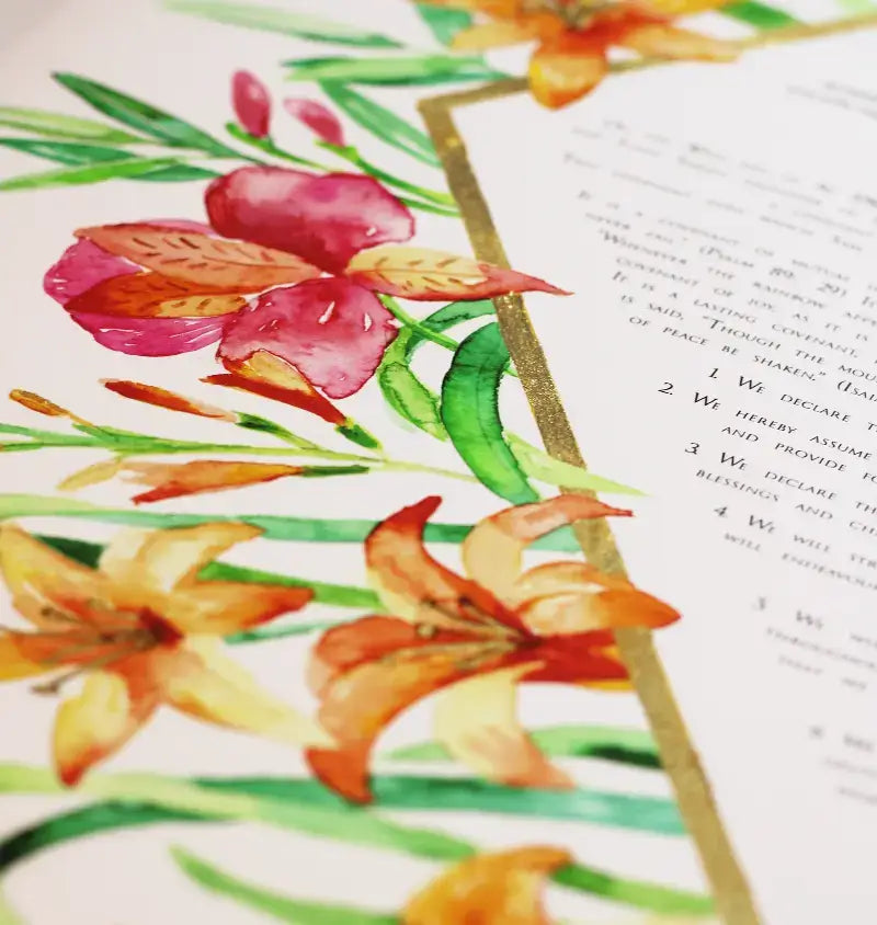 Alstroemeria ketubah