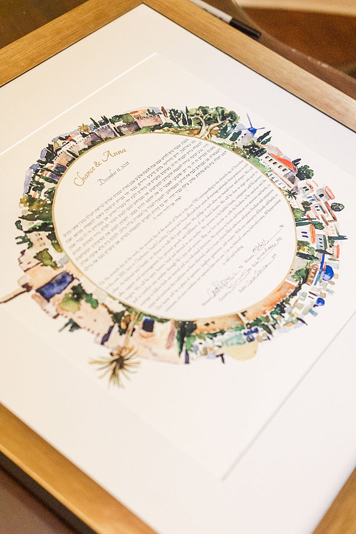 Jerusalem Of Gold ketubah