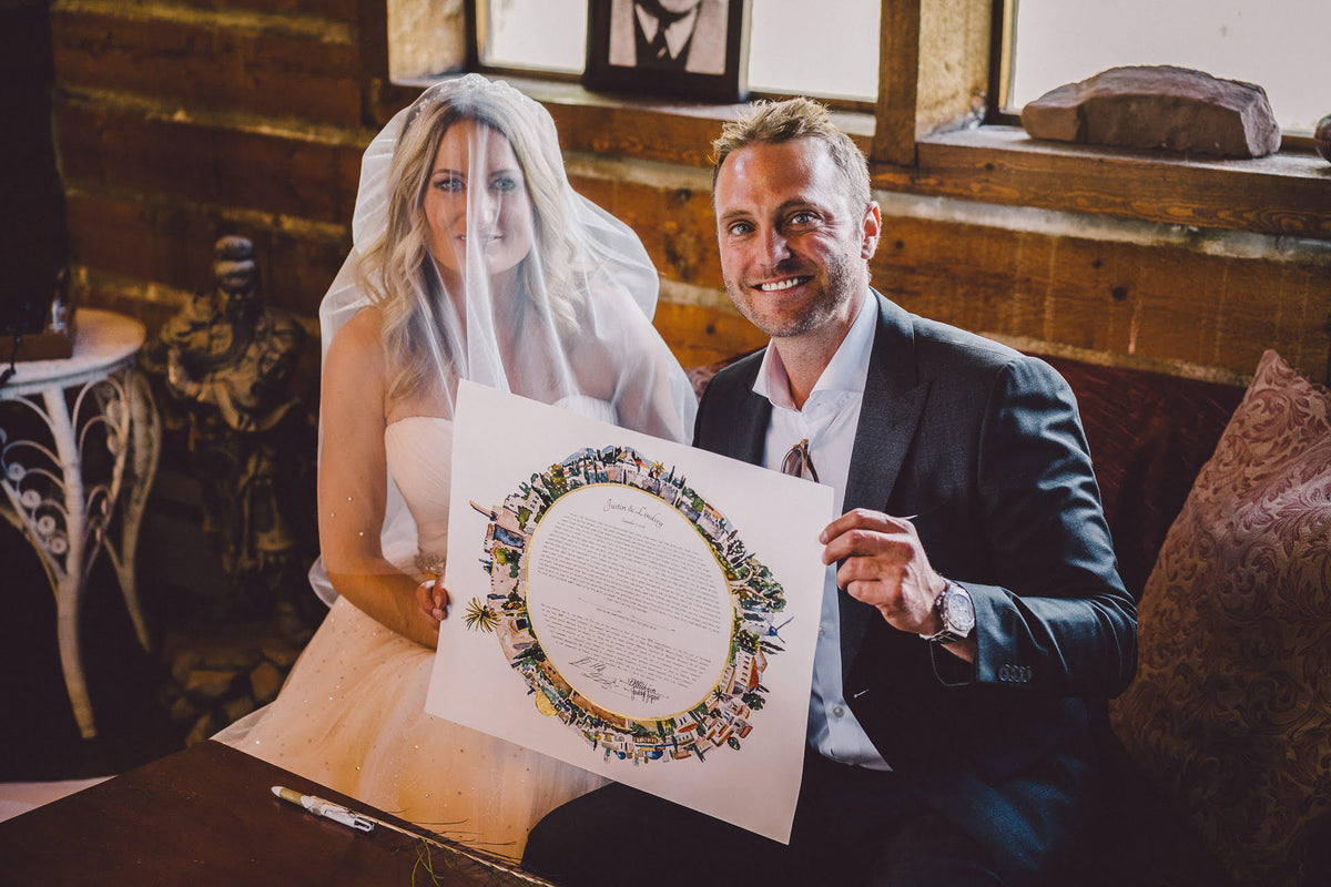 Jerusalem Of Gold ketubah