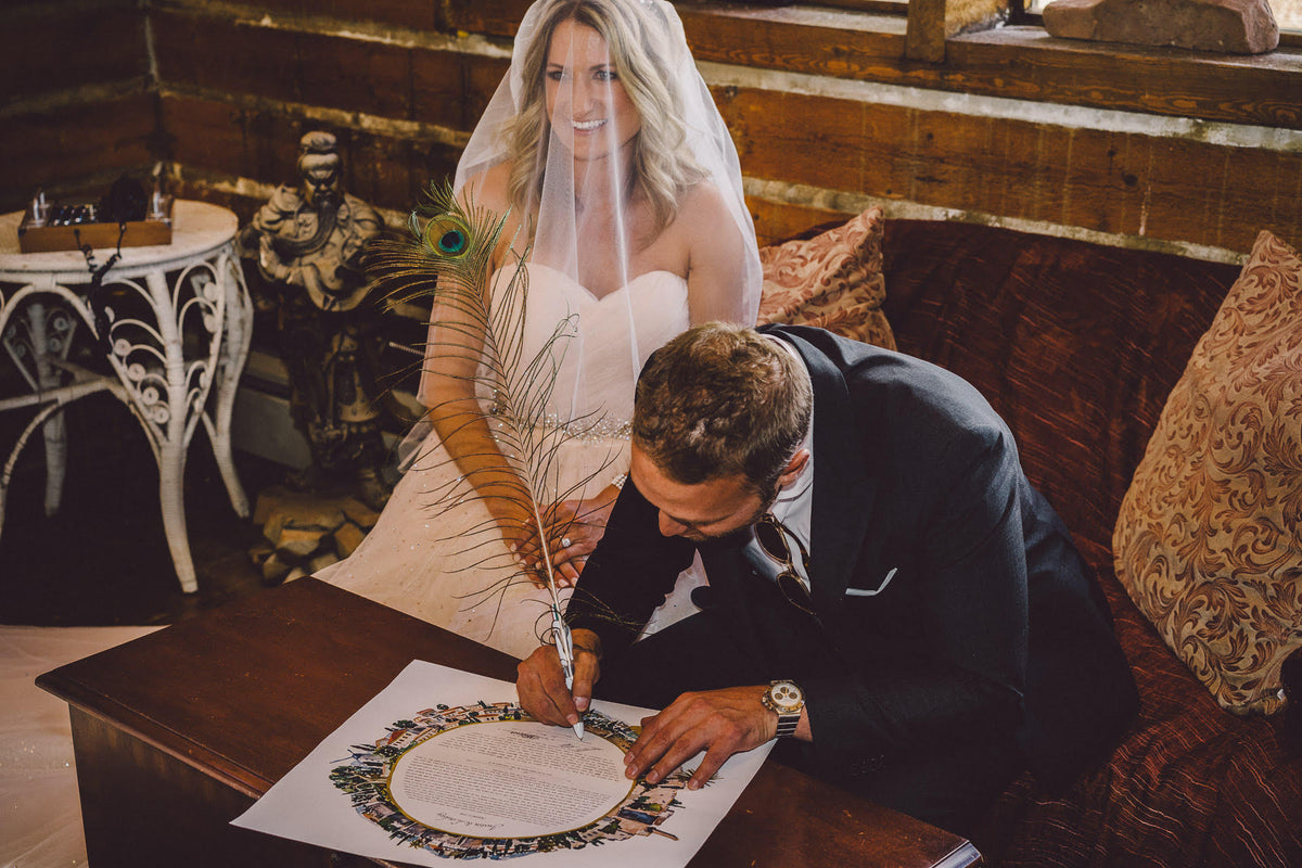 Jerusalem Of Gold ketubah