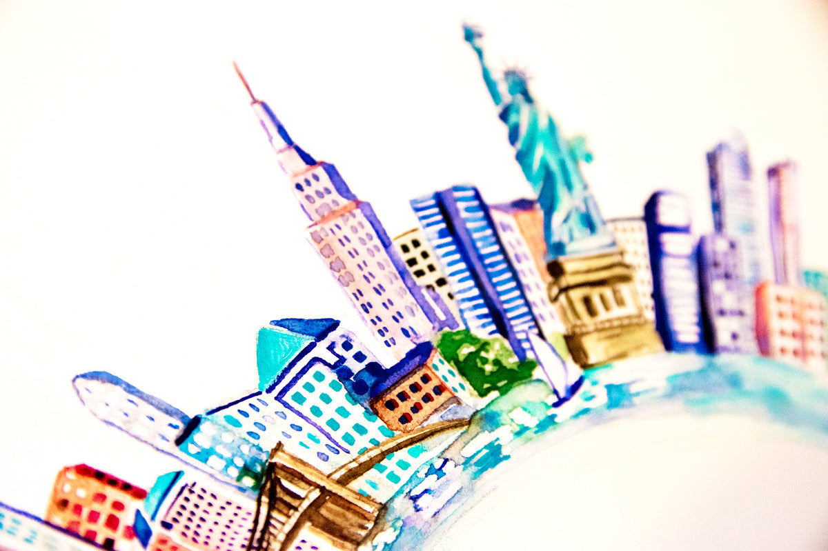 NYC &amp; JRM ketubah