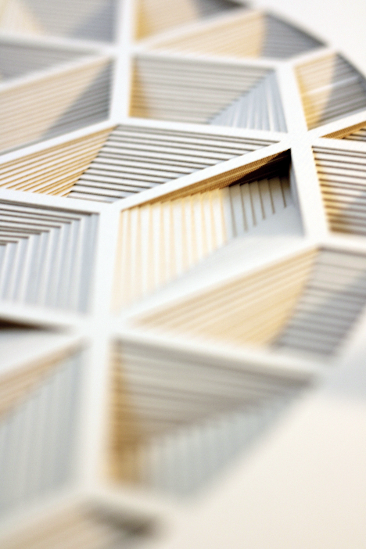 3D Papercut &quot;infinity&quot; Ketubah | Multilayer Geometric Ketubah