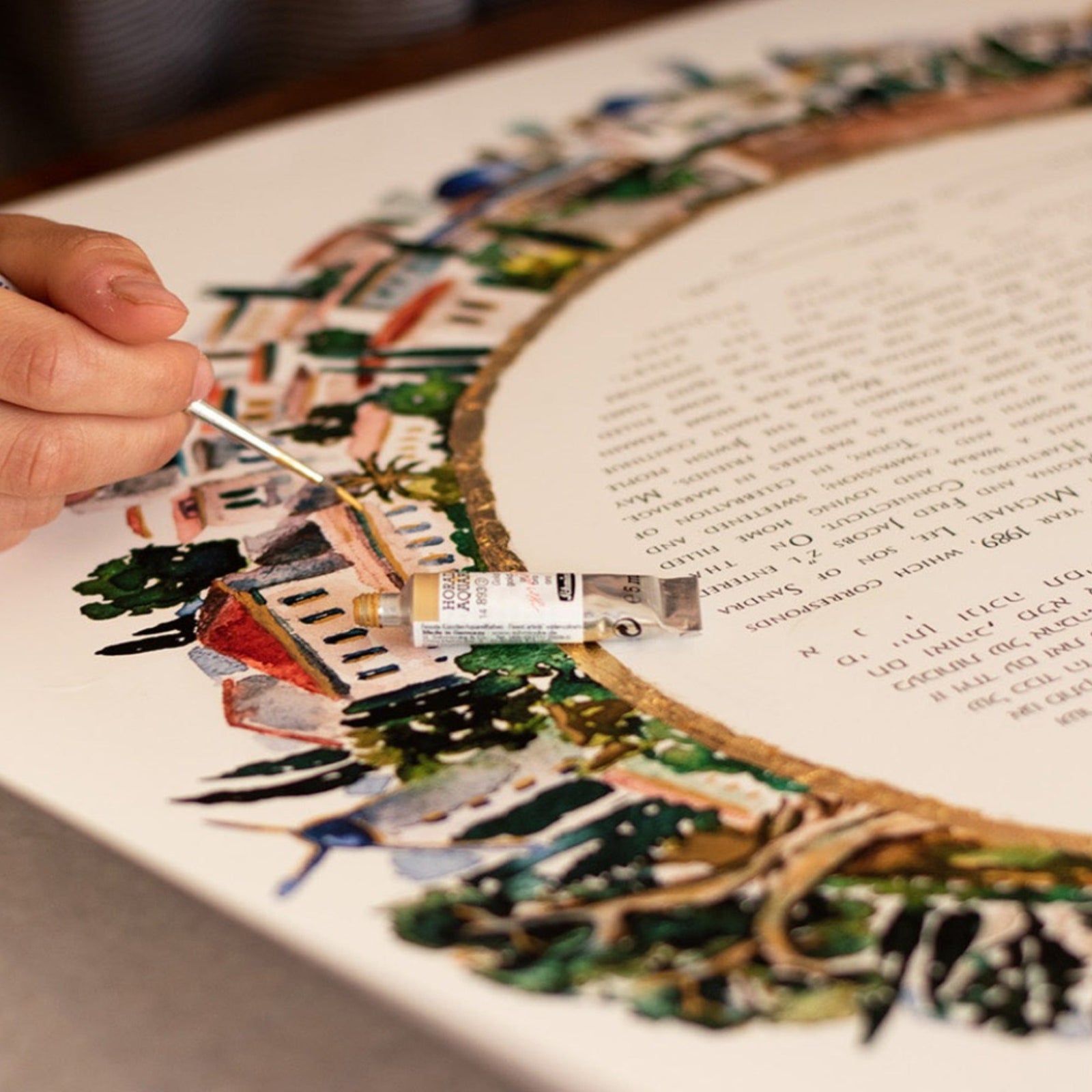 Jerusalem Of Gold ketubah