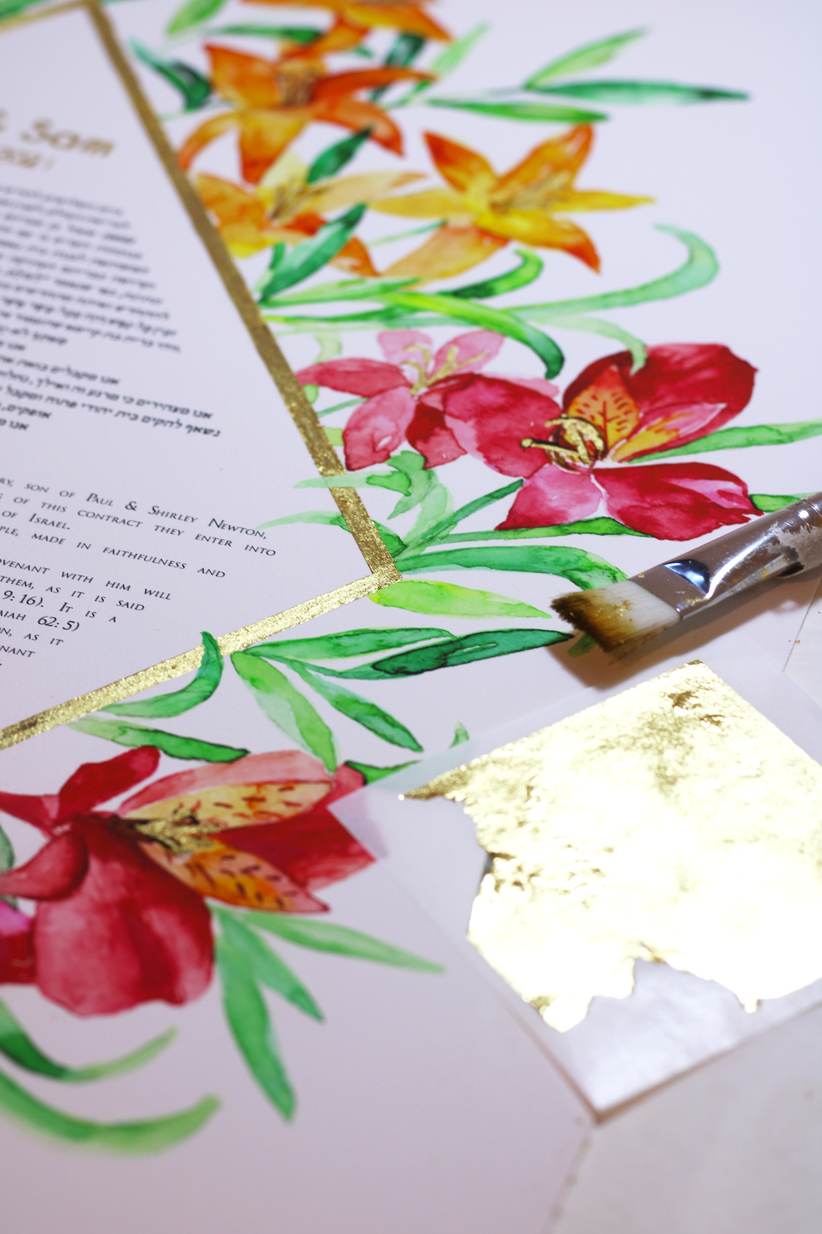 Alstroemeria ketubah